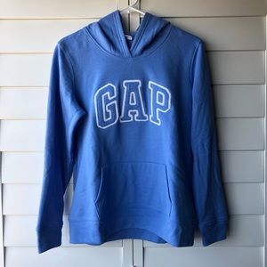 Gap Logo Baby Blue Hoodie